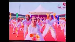 Laasya’s sports day at Sadhana Infinity International school @ Gachibowli stadium