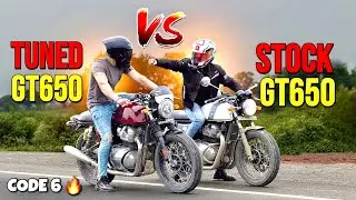 Tuned GT650 Code 6 vs Stock GT650 Drag Race 😱 | Unexpected 🥵|