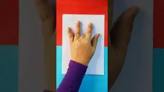 handy palm drawing || #shorts #giraffe #easy #drawing #handpalm #viral #trading