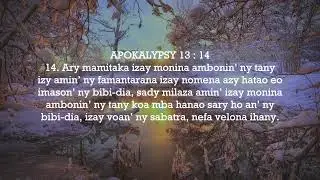 Ivom-besatra ny bokin'ny Apokalypsy : chapitre 13 (30) / Fampianarana Apokalypsy 