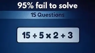 Math Quiz That'll Stump Most People | Digital Academy 1.0 