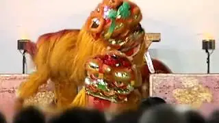 北方獅子 獅子舞 舞狮 Lion Dance 横浜中華街 ２００５年関帝誕 横濱中華學院校友會