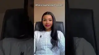 What is a learnership program #learnership #recruitment #jobs #jobseekers #jobsearch #jobalert #2025