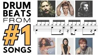 Drum Beats of the #1 Song Each Year (2001-2024)