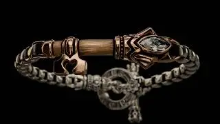 THE QUEEN'S ROYAL TOGGLE BRACELET - - LUXE EDITION