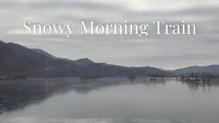 [Winter] Snowy Morning Train | Namchuncheon to Yongsan | Korea Train View