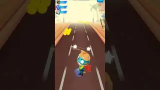 My Talking Tom dash   Hero Run   #mytalkingben #gaming #games  #gameplay  #muskangameplay #단편