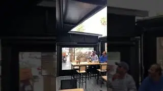 Automated pergola heating solution