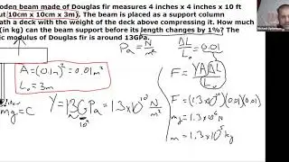 Example: Elastic Modulus