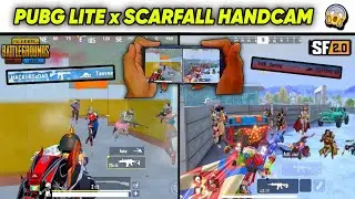 PUBG LITE x SCARFALL HANDCAM GAMEPLAY VIDEO 🔥 | PUBG LITE NEW UPDATE | SCARFALL NEW UPDATE 