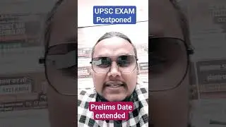 UPSC Prelims -2024 exam Postponed #upscprelims #election #shorts #viral