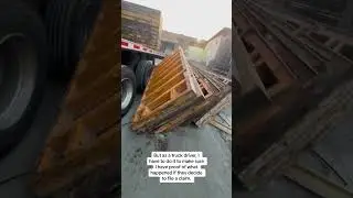 🚚 FLATBEDDER WORKING PROCESS #shorts #truckers #truckdriver #viral #flatbed