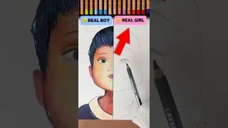 Drawing SQUID GAME doll as a REAL GIRL 👧 ✨ #drawing #art #squidgame #squidgamenetflix