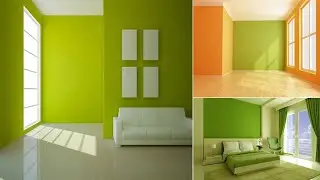 Top 100 Interior Green Color Combinations | Latest Color Combinations | House Colour Design 2025