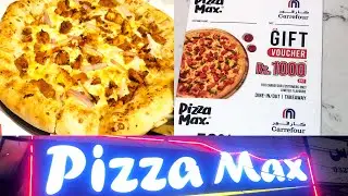 Carrefour sy Mila gift Voucher|Pizza Max ka Pizza| Grocery Shopping| @carrefourpakistan9493