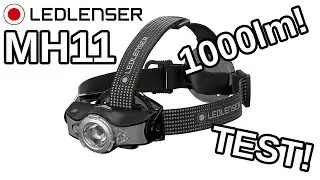 Latarka czołowa Ledlenser MH11 - przedstawienie modelu i kr&oacute;tki test