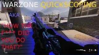 Warzone Quickscoping Madness + Crazy 24 Kill game at the Airport