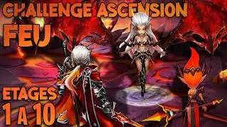 MON CHALLENGE D'ASCENSION FEU ! (Etages 1 &agrave; 10) Summoners War