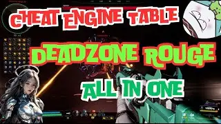 🔥 Deadzone: Rogue Cheat Engine Table | 💥 Infinite HP, Shields, Ammo & More
