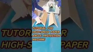 #papermachine Tutorial for High speed paper angle protection Machine