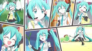 Every Miku Hatsune's Appearance in Jashin-Chan Dropkick So Far.