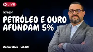 Commodities DERRENTENDO nesta segunda-feira - AO VIVO - 30/01/2026