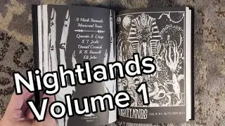 Unboxing Nightlands Volume 1 from Chiroptera Press - Mark Samuels Tribute, Thomas Ligotti, and More