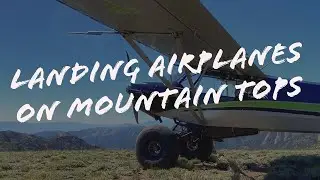Landing Airplanes On Mountain Tops  #Stolpilot #Cubcrafters #Beringer #insta360 #DensityAltitude