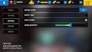 Pure Sniper City Gun Shooting Miniclip Game Control Layout Settings