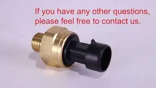 Mini Brass Pressure Sensor for Gas, Liquid & Smart Control Applications
