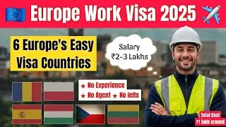 Schengen Visa 2025 | Easy Visa Countries in Europe | No Travel History Needed