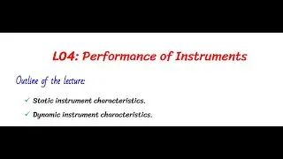 Instrumentation & Measurements Lec 04 [ in Arabic ]