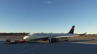 Atlanta Hartsfield Intl (KATL) to Santa Barbara Muni (KSBA) MSFS2020 Virtualcol Delta A220-300