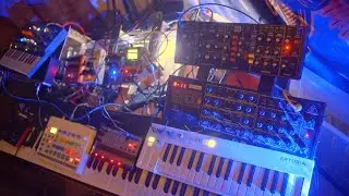Jamuary '26, Day 18: Hostipal - 1978 (Ambient Synthwave 80s Soundtrack) Pro-800, Model D and Friends