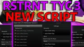 [🍳NEW] Restaurant Tycoon 3 Script | Auto Farm All functions (NO KEY!!)