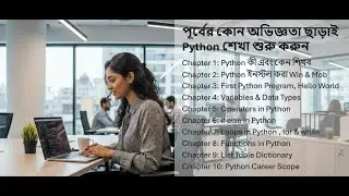 Learn Python Language Bangla Audiobook | No Coding Experience Needed