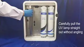Genie&reg; water system | UV lamp removal and replacement for a Genie system