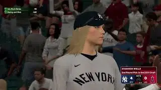 MLB the Show 25, Switch2, 2036 RTTS #7, Los Angeles Angels, shutout