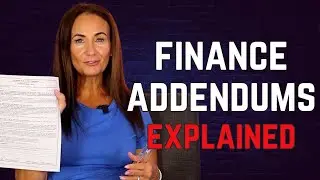 What is a Finance Addendum? | Understanding Real Estate Contracts