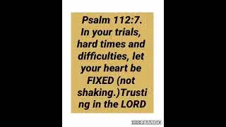 PSALM 112 :7