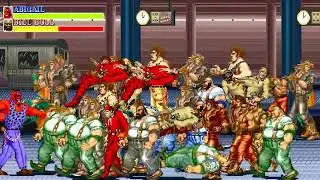 Final Fight Hack Edition ANDORE & ABIGAIL Maximum Enemies SNES SOUND