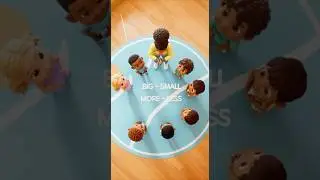 Opposites Song for Kids 👶🐻🧒 | Big Small, More Less | Action Rhyme #shorts #kids #trending #rhymes