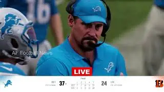 Cincinnati Bengals vs Detroit Lions | Madden NFL 25 GAMEPLAY | AF Football News
