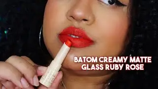 O BATOM DO MOMENTO: Batom Creamy Matte Glass Cor GL05