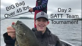Big Muskie hooked at MN SATT State Team Tournament on Pokegama Lake Day 2