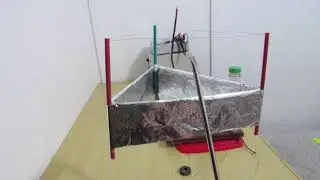 Levitador Iônico 2, sendo testado com os 60.000v