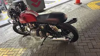 ROYAL ENFIELD CONTINENTAL GT 650 IN DUBAI/ ADDING ONE MORE VARIANT/CUSTOM TAIL