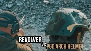 PGD ARCH Helmet vs. Ruger Super Blackhawk Revolver