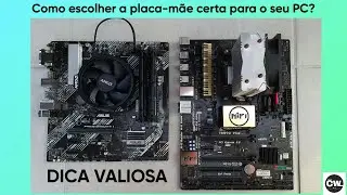 Como escolher a placa mãe ideal e não viver de gambiarras e dinheiro jogado fora.