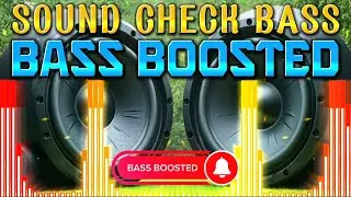 SOUND CHECK BASS BOOSTED #JBLBASSTEST201